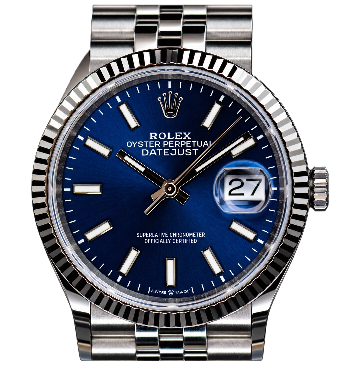 Rolex Datejust 36 126234 Blue Jubilee